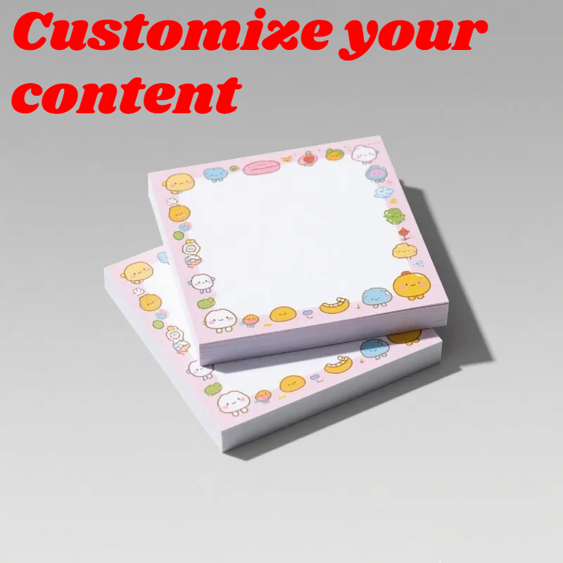 Memo Pad Sticky - กระดาษโน้ตแบบมีกาว 20 ชิ้น ขนาด 7x7 ซม.