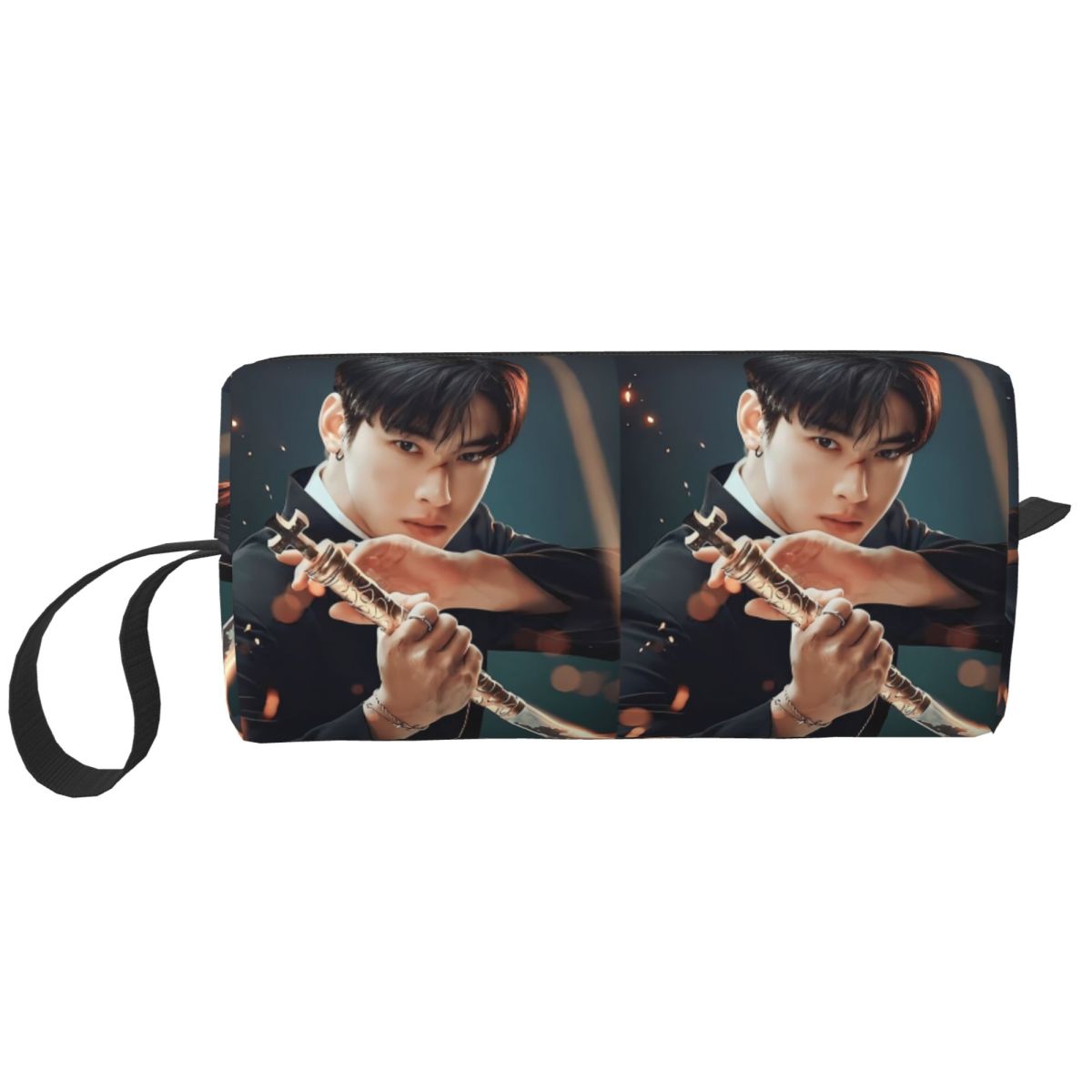 Stationery And Office Supply Chain - กระเป๋าใส่ดินสอ Cha Eunwoo สำหรับนักเรียน กล่องใส่ปากกา กระเป๋าใส่เครื่องเขียน