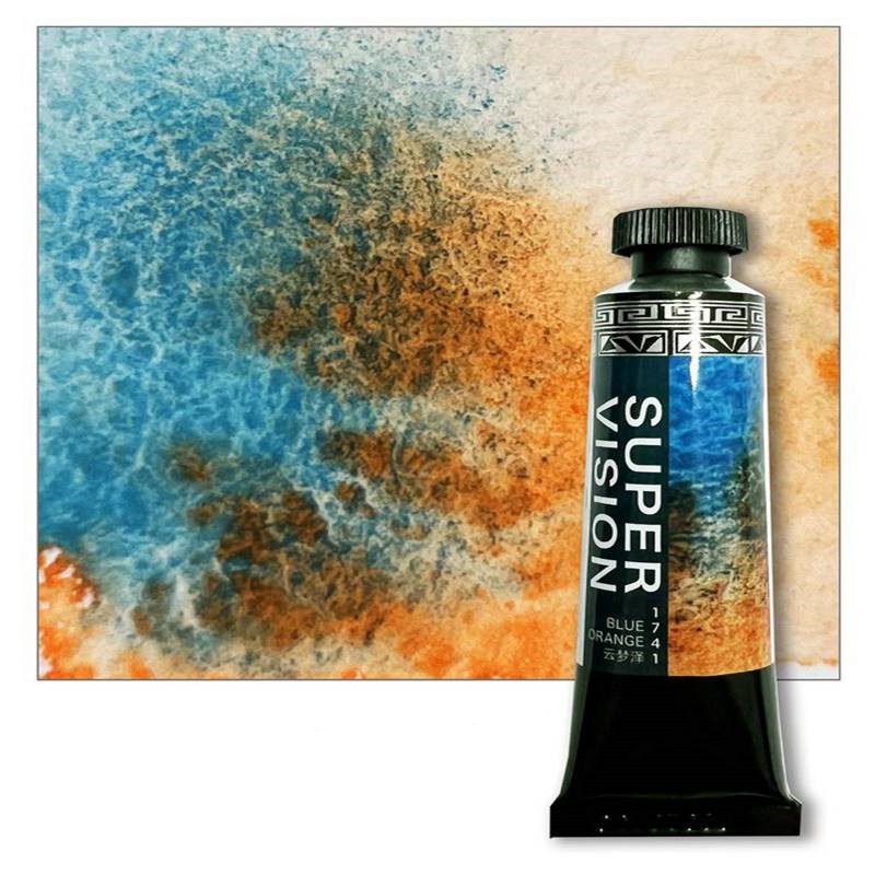 Correction Fluid White - ใหม่ Super Vision Layered Paint หลอด15Ml