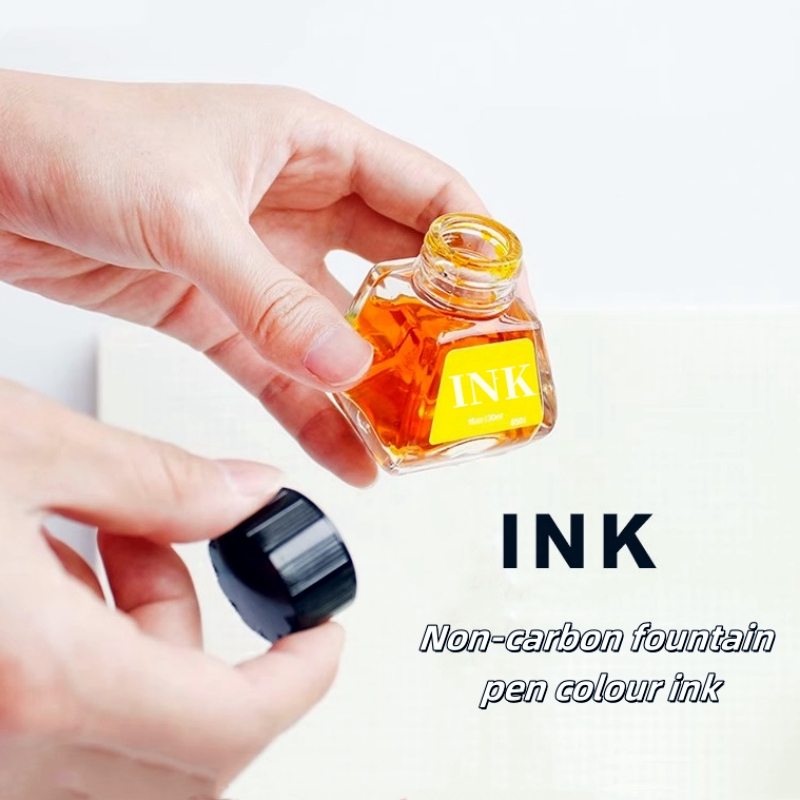 Fountain Pen Ink - หมึกเติมปากกา 30 ซีซี 16 สี ชนิดหมึกย้อม
