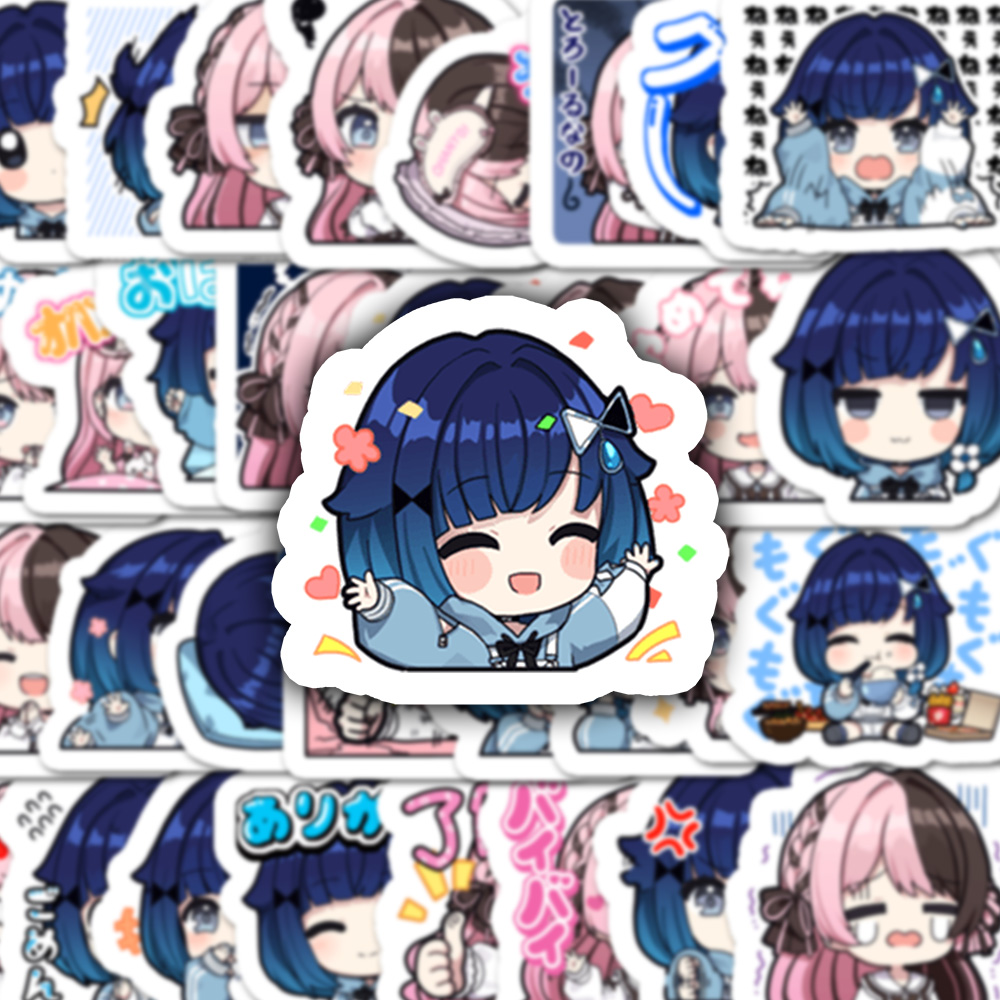 Memo Pad Sticky - 32pcs น่ารัก Tsumugi Kokage และ Tachibana