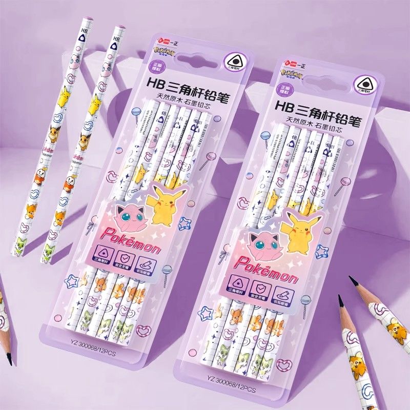 ดินสอไม้สามเหลี่ยม Pokémon 2B  - Office Stationery And Supply บทวิจารณ์และราคา