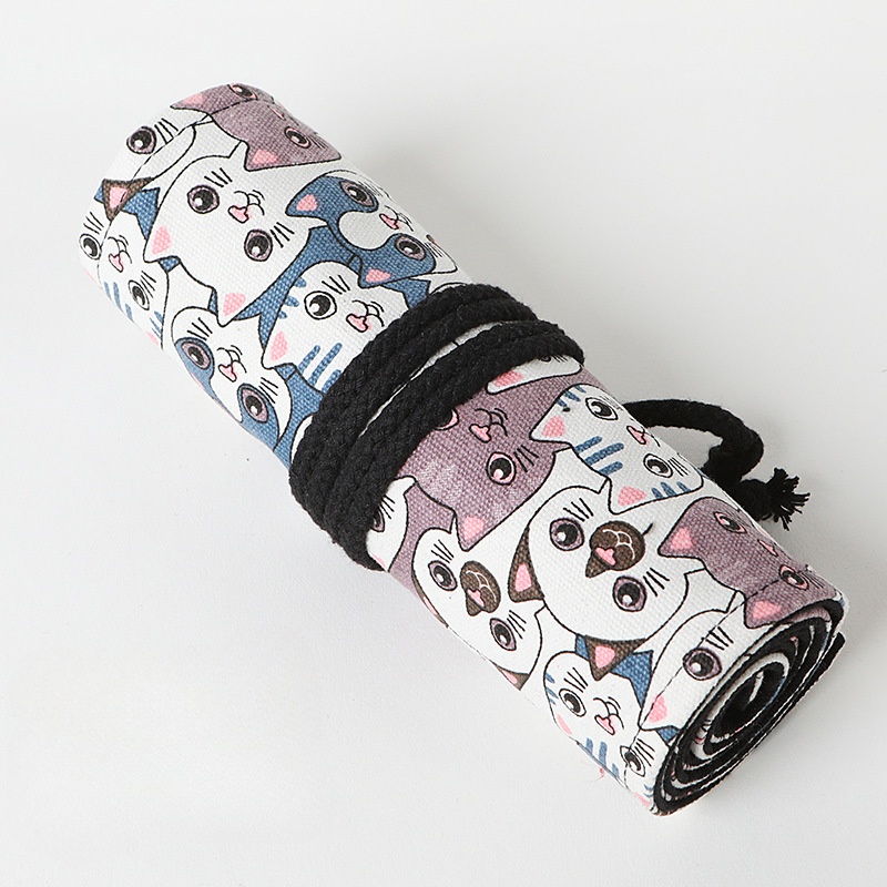 72 ช่องใส่ดินสอโรงเรียนม้วน Pe - Pen Pouch Roll บทวิจารณ์และราคา