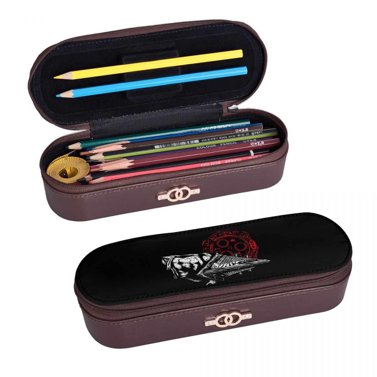 กระเป๋าใส่ดินสอหนังลายเกม Chai - Stationery And Office Supply Chain บทวิจารณ์และราคา
