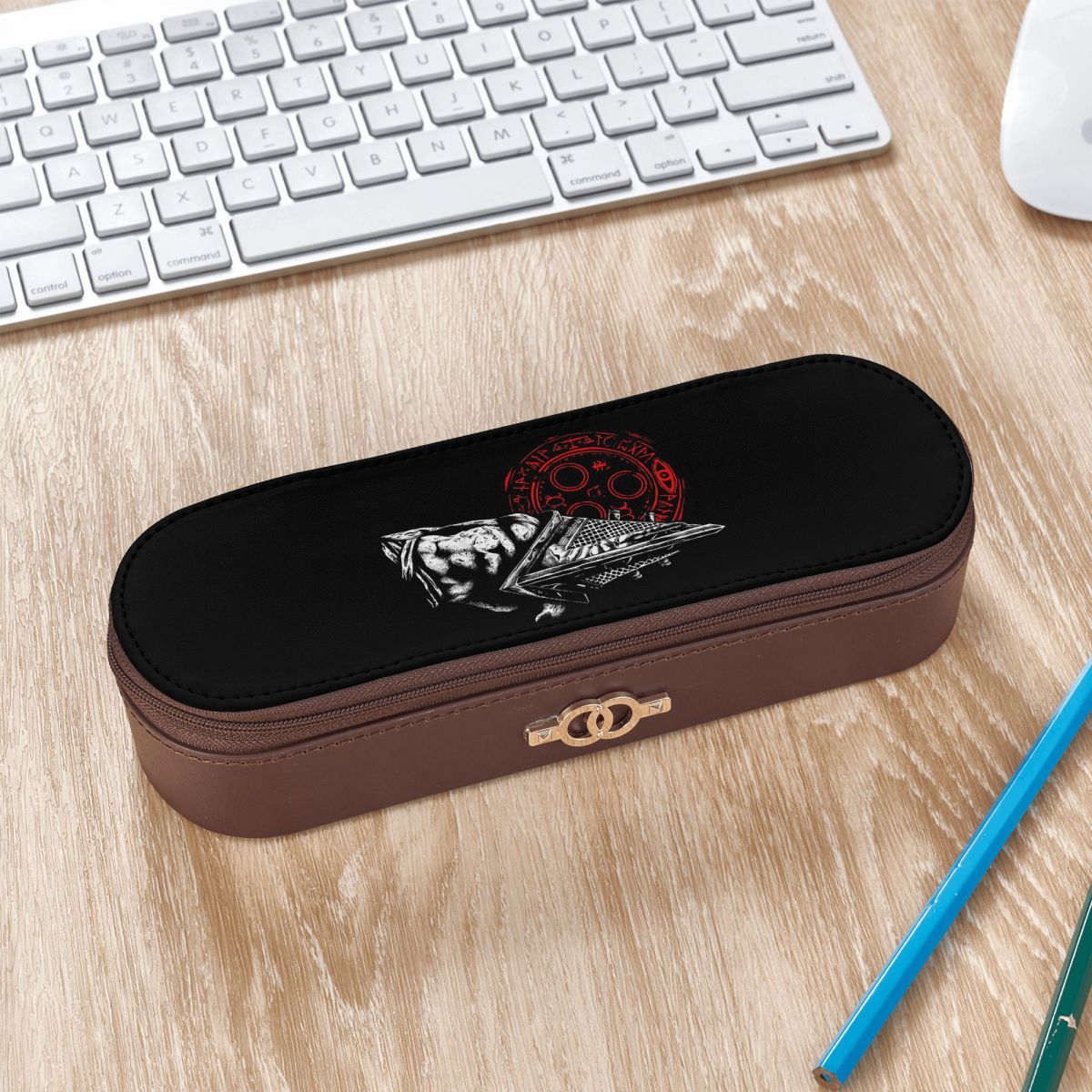 กระเป๋าใส่ดินสอหนังลายเกม Chai - Stationery And Office Supply Chain บทวิจารณ์และราคา