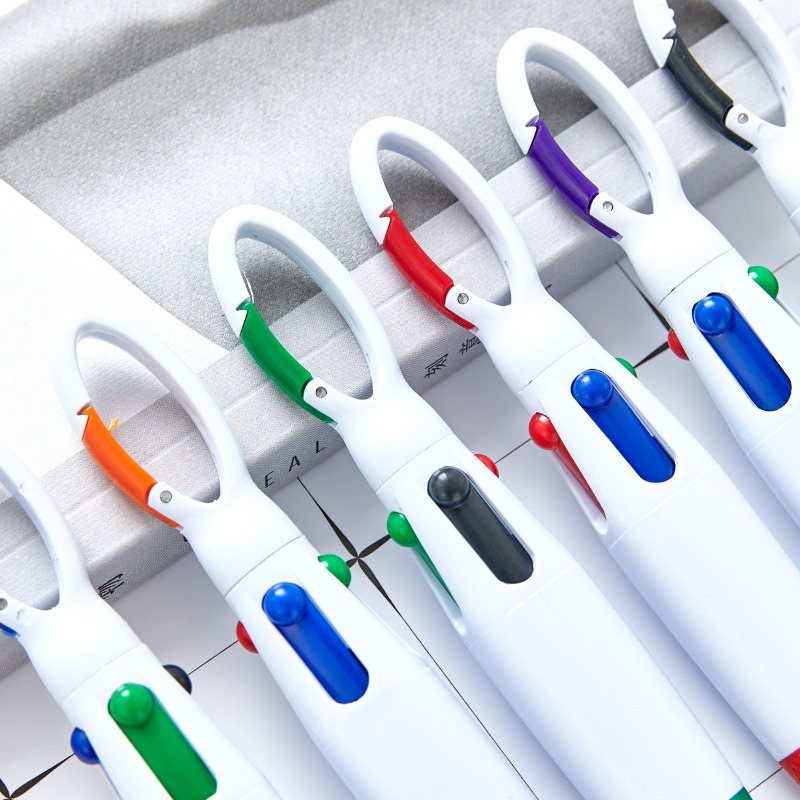 1 ชิ้นปากกาเจล 4 สีหมึกแบบพกพา - Stationery And Office Supply Chain บทวิจารณ์และราคา