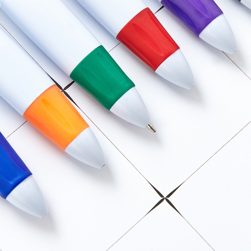1 ชิ้นปากกาเจล 4 สีหมึกแบบพกพา - Stationery And Office Supply Chain บทวิจารณ์และราคา