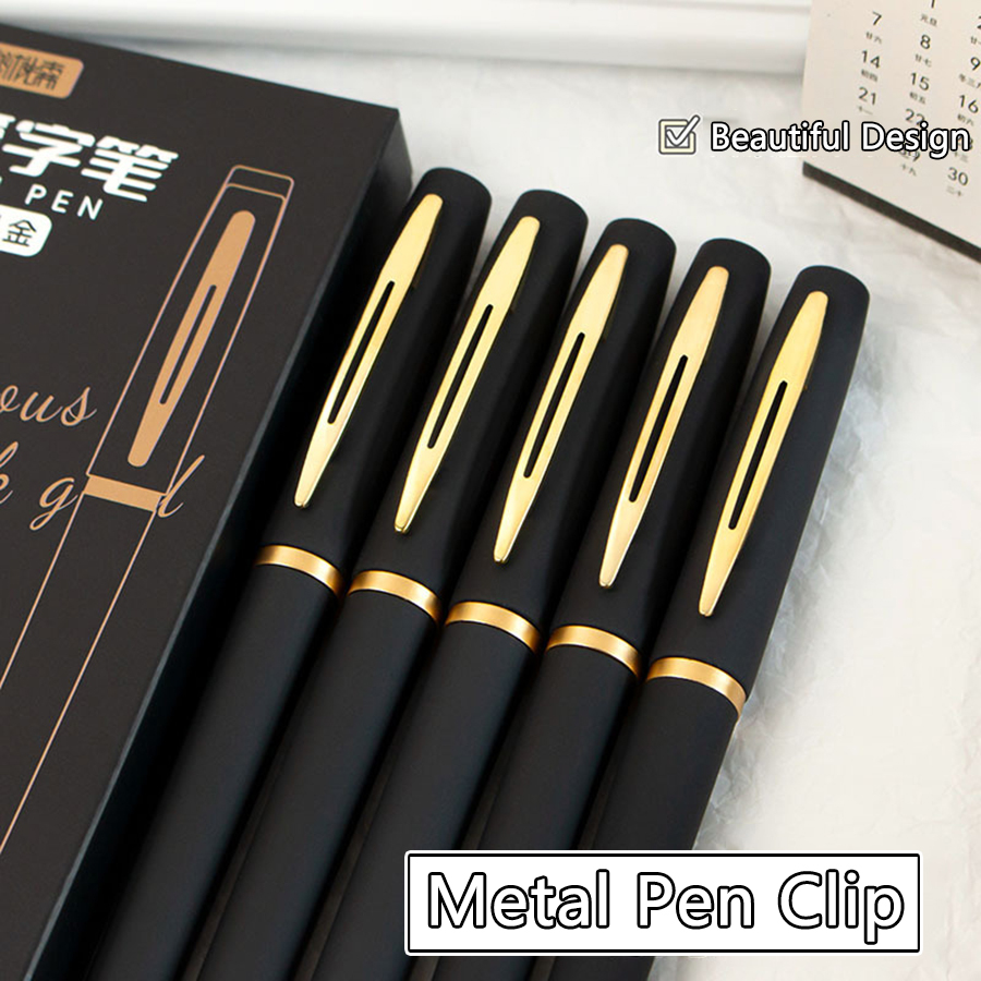 5 ชิ้น/แพ็คปากกาเจลขนาดใหญ่ 0. - Stationery Supply Business บทวิจารณ์และราคา