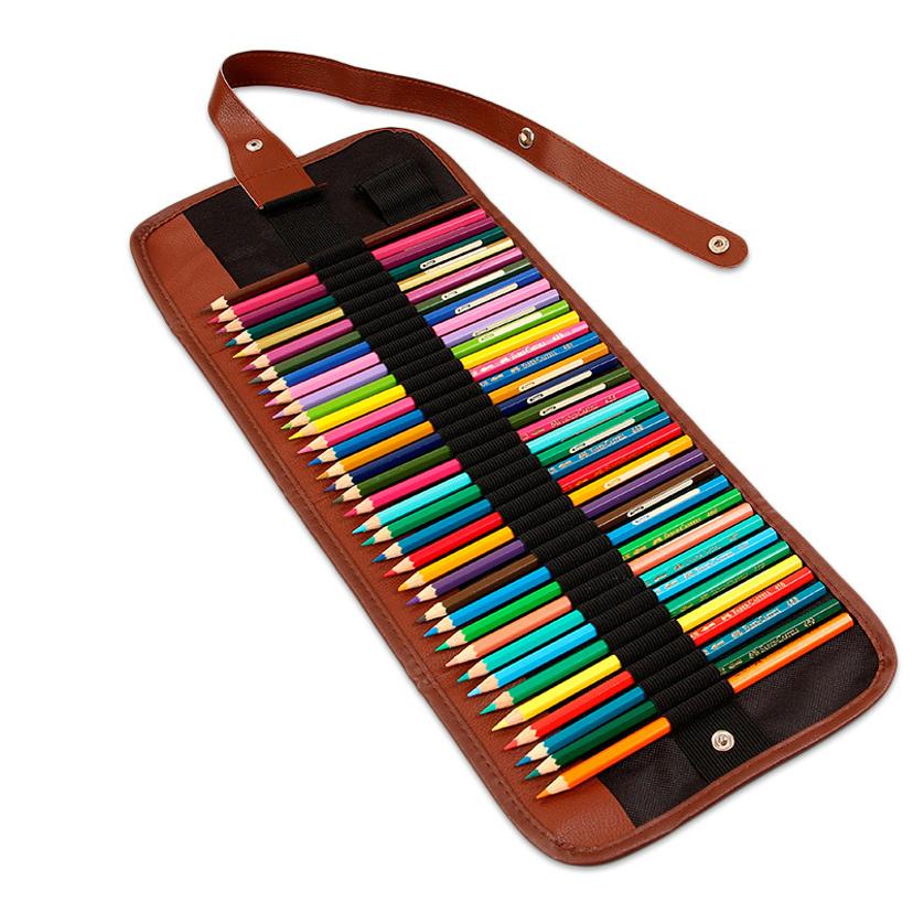 1 ชิ้น 36/48 รู กระเป๋าใส่ดินส - Pen Pouch Roll บทวิจารณ์และราคา
