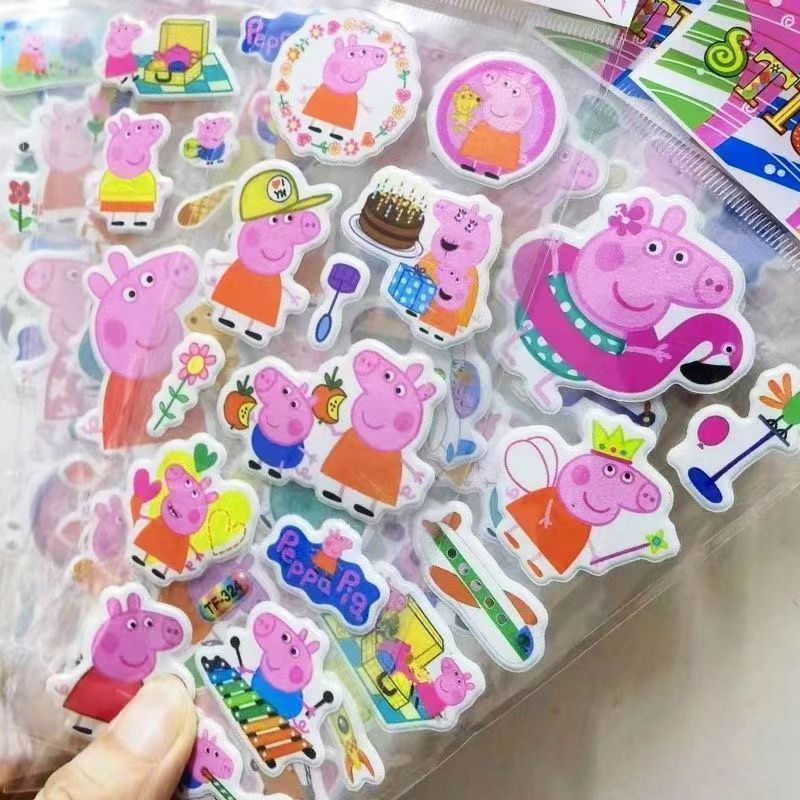 สติกเกอร์การ์ตูนเป๊ปป้าพิก สติ - Memo Pad Sticky บทวิจารณ์และราคา