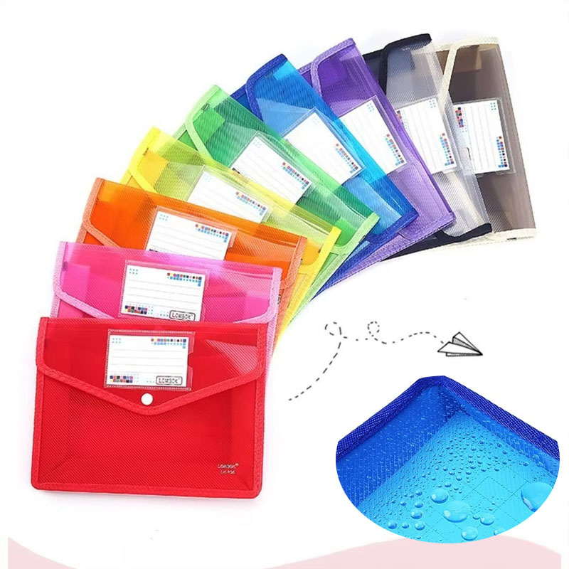 1-10PCS กันน้ำ A4 A5 แฟ้มเอกสา - Office Stationery And Supply บทวิจารณ์และราคา