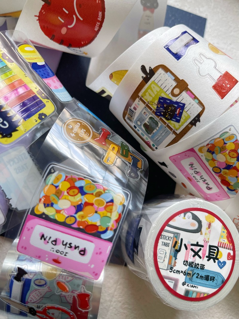 เทปวาชิ PET ยูโป ตัดลายจาก XIA - Washi Tape Set บทวิจารณ์และราคา