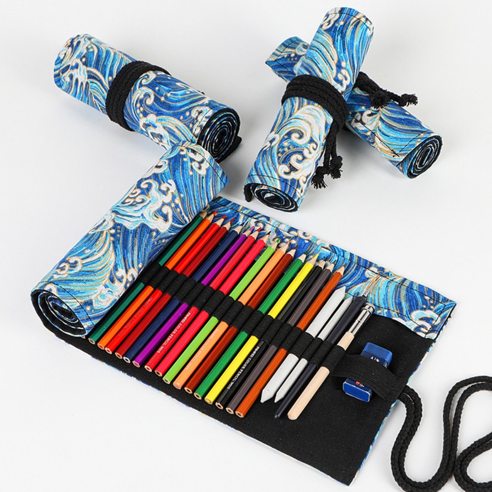 กระเป๋าใส่ปากกาแบบม้วนได้ 12/2 - Pen Pouch Roll บทวิจารณ์และราคา