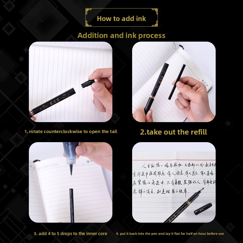 4 ชิ้น/เซ็ตปากกามาร์กเกอร์ศิลป - Office Stationery And Supply บทวิจารณ์และราคา