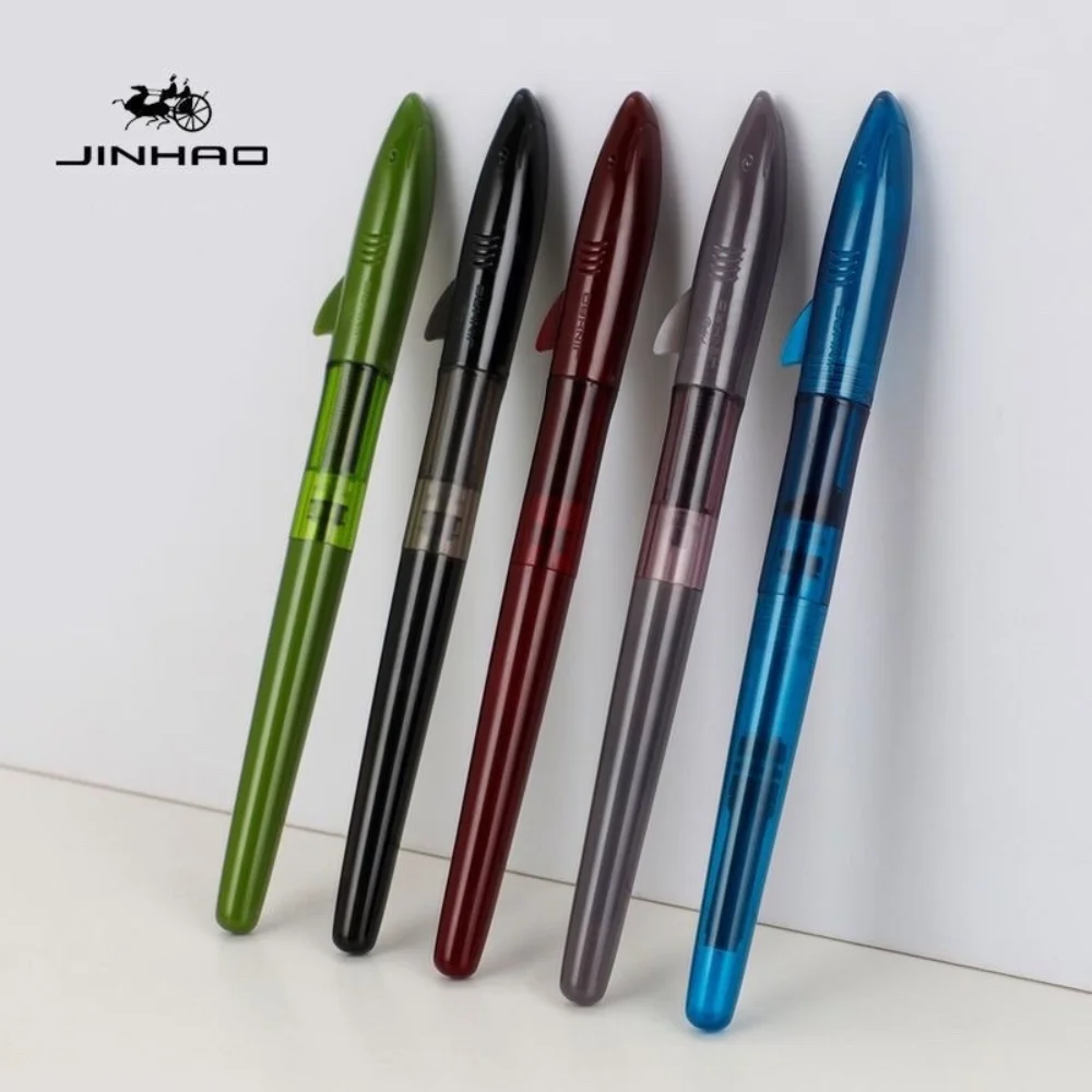 Jinhao น่ารัก Shark Fountain ป - Stationery Supply Business บทวิจารณ์และราคา