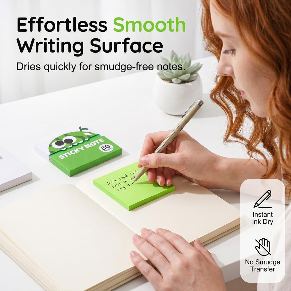 กระดาษโน้ตใสแบบดึงออกได้พร้อมก - Memo Pad Sticky บทวิจารณ์และราคา