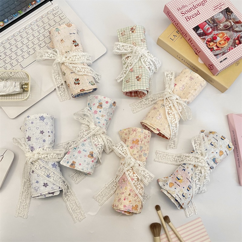 กระเป๋าใส่ดินสอแบบม้วนลายน่ารั - Pen Pouch Roll บทวิจารณ์และราคา